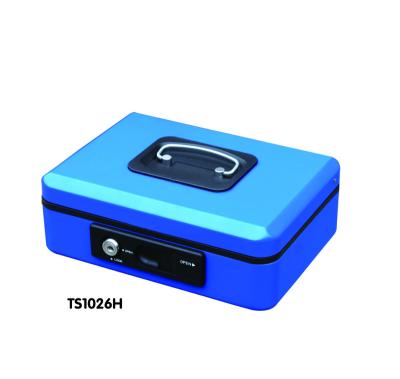 China Home Security for Cash/Coins/Check Spring Lock Metal Cash Money Box Collectable Phone Booth for sale