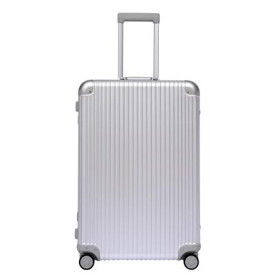 China Aluminum best selling 20 inch cabin integrated aluminum luggage for sale