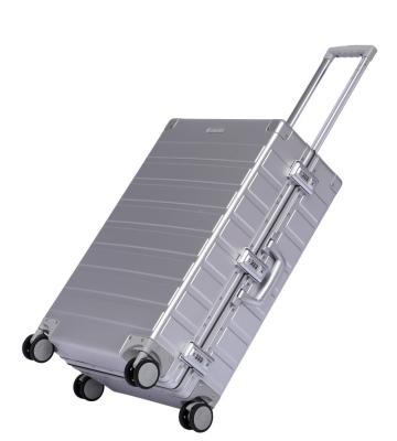 China Best Selling 20 Inch Aluminum Alloy Magnesium Aluminum Alloy Handheld Bending Luggage Traveling Suitcase for sale