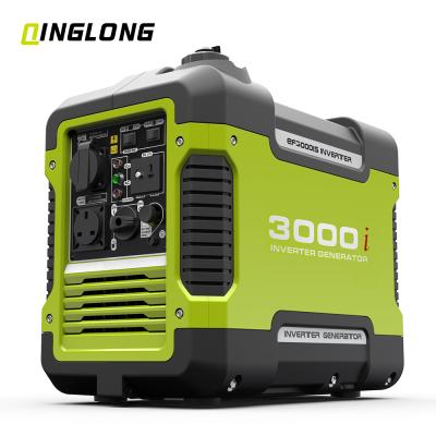 China 230 Volt 3000w Inverter Portable Digital Generator 390*450*440 mm for sale