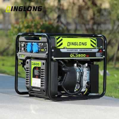 China german made india price magnetic energy 12v dc fuel oil ac 3.5 kva generator QL3500ig for sale