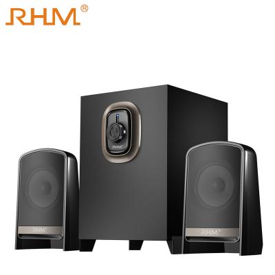 China China OEM/ODM Factory RHM 2.1CH Computer Wireless Speaker with USB/BT/FM for Wholesale for sale