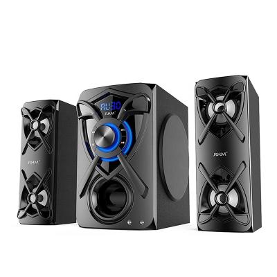 China No High Power Satellites 2.1CH Surround Speaker Home Theater With Subwoofer for sale