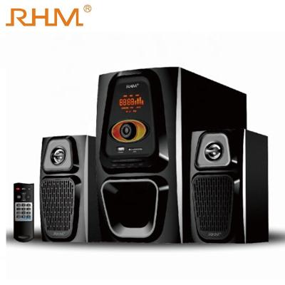 China Cheap 2.1CH Digital Wireless Amplifier Speaker with AUX/USB/SD/FM/BT for sale