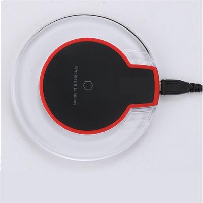 China Free Shipping Mobile Phone Qi Certified Fast Charging Station Wireless Charger Pad For Huawei, Samsung, Iphone for sale