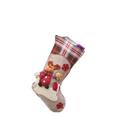 China Creative Eco-friendly Christmas Tree Stocking With Christmas Gifts Christmas Gift Socks For Christmas Halloween for sale