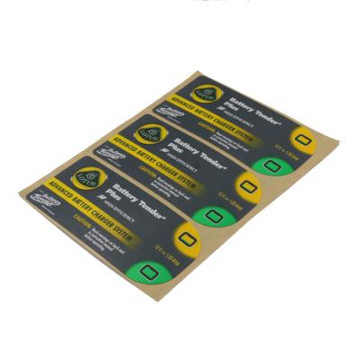 China Waterproof Customize Self Adhesive Polycarbonate Overlay PC Front Panel Sticker Label for sale