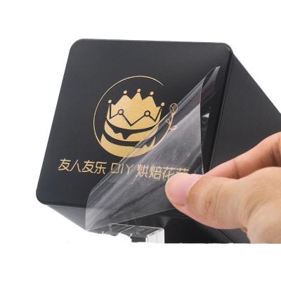 China Three-Dimensional Waterproof Customized Gold - Thin Metal Signs / Convex Logo Stickers / Transparent Metal Stickers Customized Stickers for sale