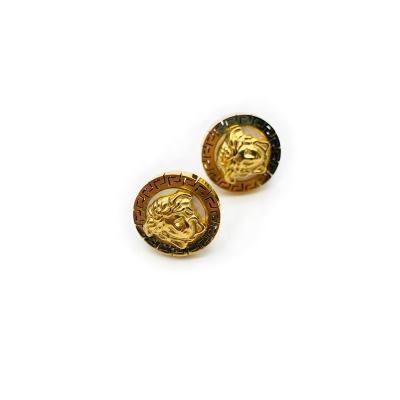 China Famous Jellyfish Fashion Designer Jewelry 18K Gold Brands Stainless Steel Stud Earrings For Women for sale