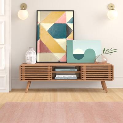 China Wooden Console Cabinets Storage Living Room Furniture TV Stand (Other) Latest Hot Sale Adjustable Modern Design TV for sale