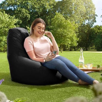 China High Quality Giant Velvet Bean Bag Chair Lazy Sofa Set Of Living Room Foldable Custom Sofas With Filling for sale