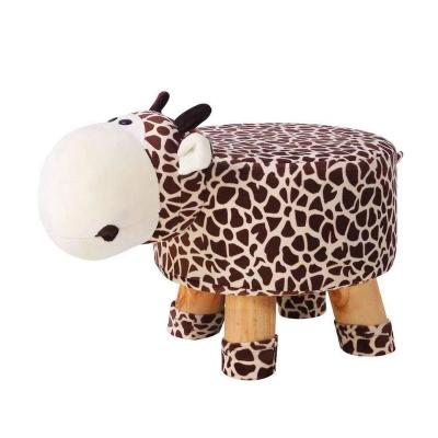 China Wholesale Removable Cover Modern Design Animal Ottoman Living Room Furniture Soft Knitted Pouf For Kids for sale