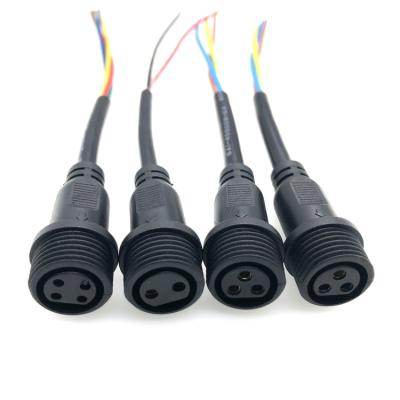 China M17 Connector 2.3.4.5 Pim Male /Female Socket Ip67 Custom Waterproof Outdoor Wash Automotive High End Lamp Waterproof M17 Sensors Cable for sale