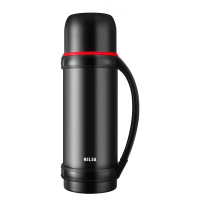 China Large capacity 1200ml stainless steel PORTABLE outdoor displacement vacuum flask for hikking for sale