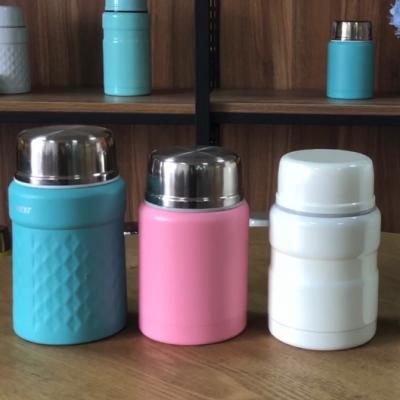 Κίνα Double Walled Stainless Steel Custom Lunch Box Food Vacuum Insulated Food Flask προς πώληση