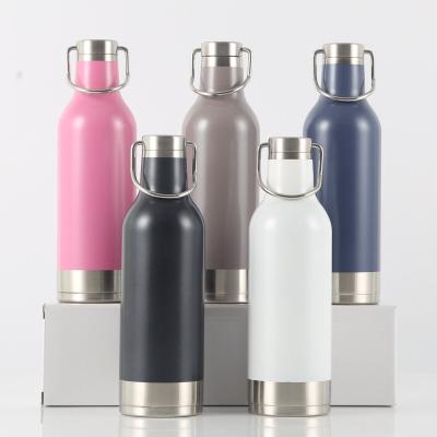 중국 500ml Portable Vacuum Flask Tumbler Stainless Steel Double Wall Insulated Thermos Bottle Leak Proof Sport Water Bottle 판매용