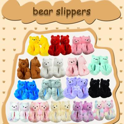 China Cushioning High Quality Outdoor Cute Furry Female Plush Indoor Bedroom Custom Made Ladies Ladies Back Slippers For Women for sale