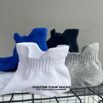 China Designer Breathable High Quality Sports Ankle Logo Cotton Crew Grip Compression Men Made Custom Logo Socks For Babies for sale