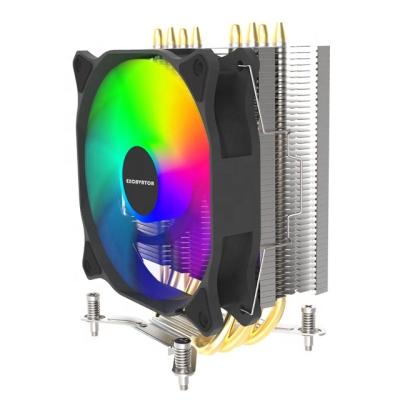 China Hot Sale Computer Case 4 Heatpipe With Led Master Liquid Fan Cooler CPU Cooler Silent Air Cooling for sale