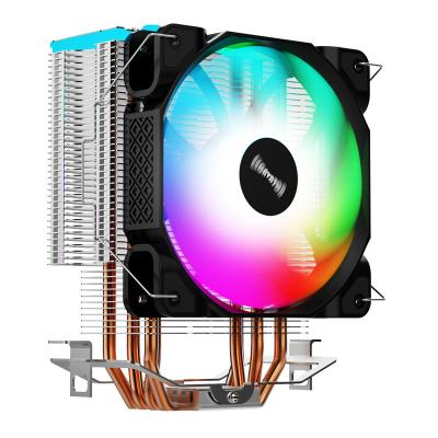 China Computer Case CPU Cooler RGB 4 Copper Pipe Aluminum Radiator LGA 1700 Cooler CPU for sale