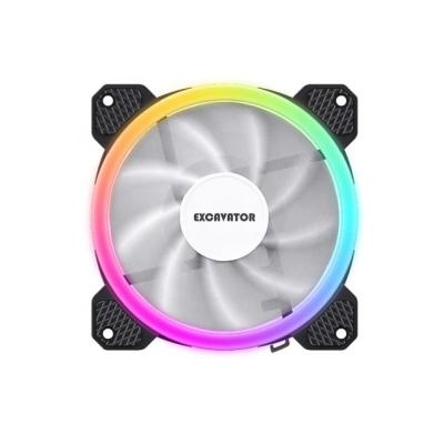 China Computer Case 120mm RGB Fan Cooler With Controller RF Remote Control For Computer Case for sale