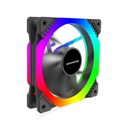 China Computer Case New Design 120mm CPU Cooler Argb Fans Cooling Computer Case RGB Fan for sale