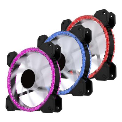 China Low Noise Computer Case Fan PC 120mm PWM 6PIN PC Case With RGB Fans for sale