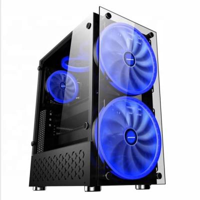 China With Side Panel Window OEM Factory Case Gamer ATX PC Gaming Case Hot Selling Computer Gaming Desktop Case for sale