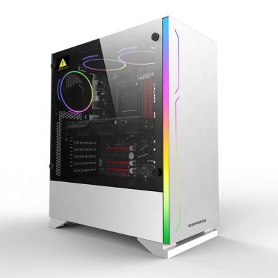 China With Side Panel Window Gaming Computer PC Case Desktop Plastic PC Case for sale