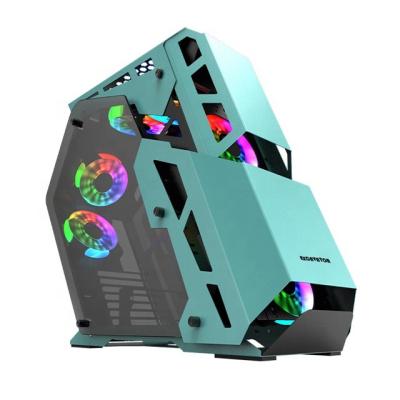 China With Side Panel Window OEM Factory Case Gamer ATX PC Gaming Case Hot Selling Computer Gaming Desktop Case for sale