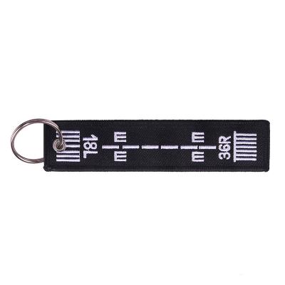 China Hot Selling Custom Embroidered Design Custom Embroidered Key Chain Key Chain With Logo Embroidered Keyring for sale