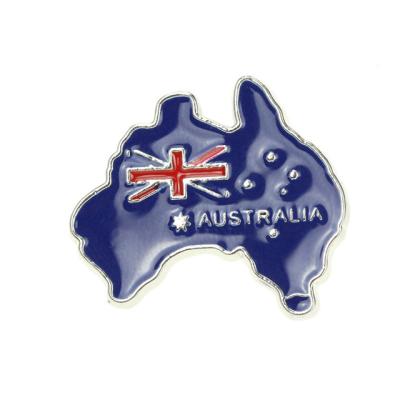 China Custom China Australia Flag Pin Badges France Metal Enamel Reverse Pins Girl Pin Set for sale