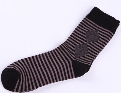 China Men's cotton Stripy Socks for sale