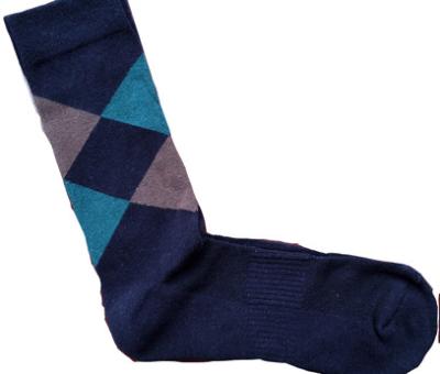 China Men's Cotton Argyle Socks for sale