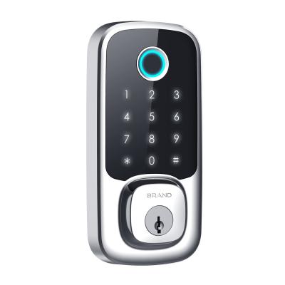 China 100 Users Smart Life Fingerprint Home Wifi Keypad Electronic Digital Smart Door Lock for sale