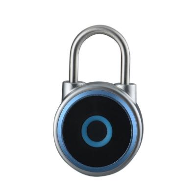 China Bike Waterproof Fingerprint Mini Portable Padlock Latest Lock Manufacturers for sale