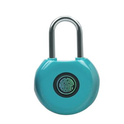 China Durable High Security Technology Padlock Sophisticated Fingerprint Mini Padlock for sale