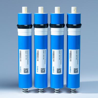 China Hotel Household 100gpd Water Filter RO Membrane For Reverse Osmosis Water Purifier System for sale