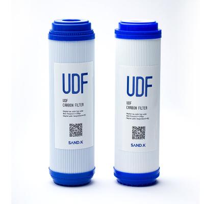 China Car 10 Inch Household UDF Plastic Water Filter Cartridge for sale