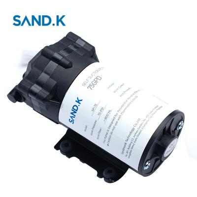 China 75GPD Car Self Priming Mini RO Water Diaphragm Booster Pump Diaphragm Pressure Pump for sale