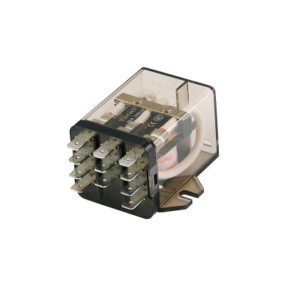 China JQX-38F 3 Pole 40A 11 Pin High Power Relay Panel Mount Sealed Housing for sale