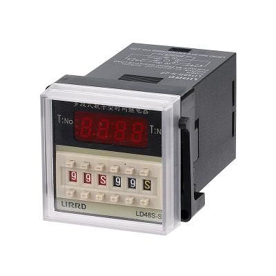 China Sealed Wide Range Time Multi Voltage Digital Relay Type D48S-S for sale