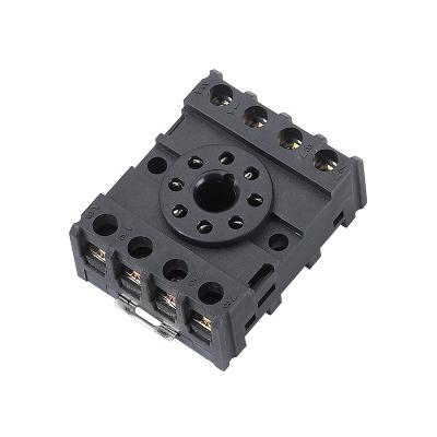 China Plug-in relay socket/relay base/base PF083A electrical relay for sale