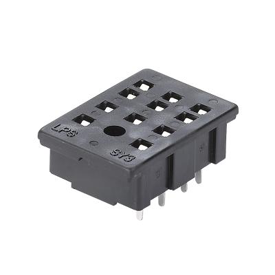 China LIRRD Relay Sockets LPS-SY3 Brand Factory Outlets 11pins Relay Socket Base for sale