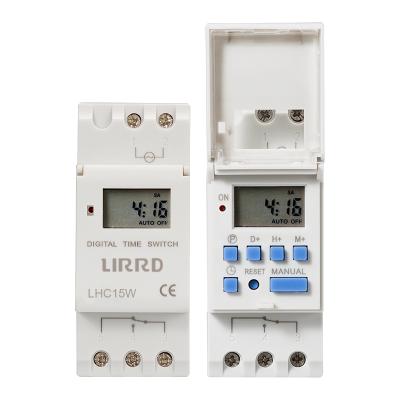 China Astronomical Latitude and Longitude Digital Timer Switch 230V LHC15W for sale