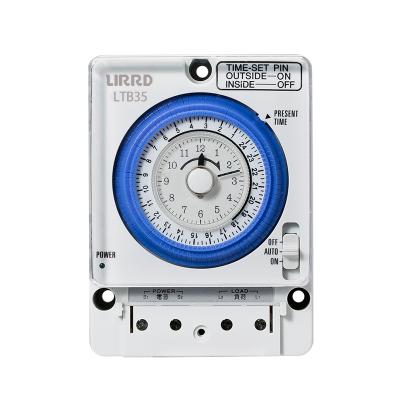 China 96 24 Hour On/Off Mechanical 15 Minute Interval Fan Timer Switch LTB35 for sale