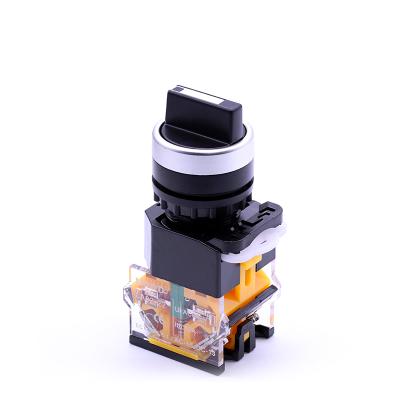 China Plastic Clamped 2-Position Selector Stay Set 1NO1NC With LED Indicator for sale