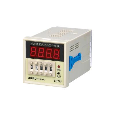 China High Quality Multiplex Type Counter Preset Digital LIRRD Brand Electric Meter 72 W * 72H * 126D for sale