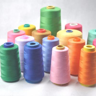 China Low Shrinkage China Supplier 100% Polyester Spun Sewing Thread for sale