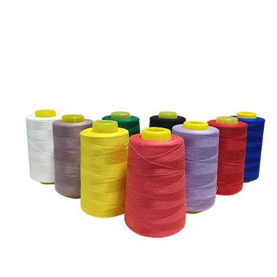 China Wholesale Shrink Stocking Hilos Hilo De Poliester Coser 40/2 5000 Yards 100% Spun Sewing Yarn Polyester for sale